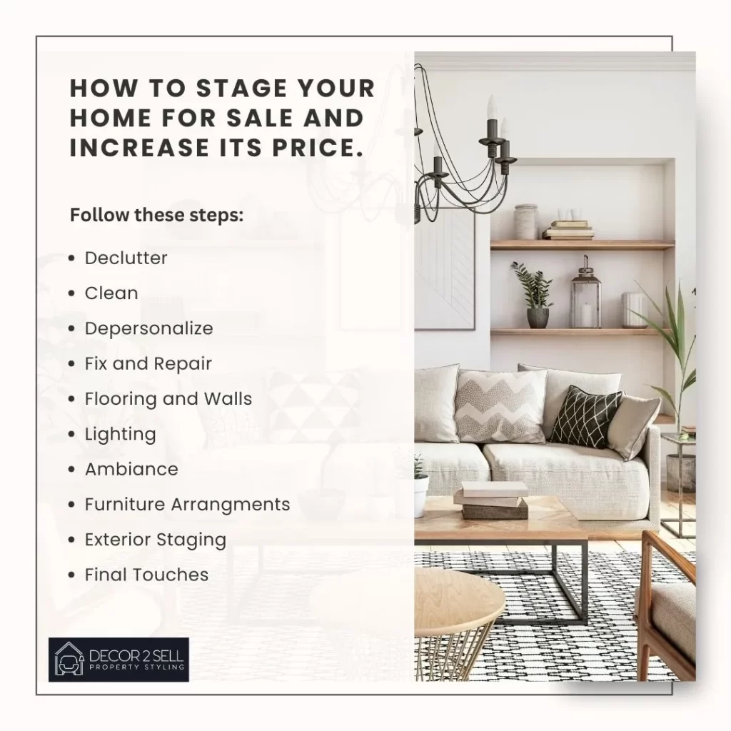 Steps to stage your home