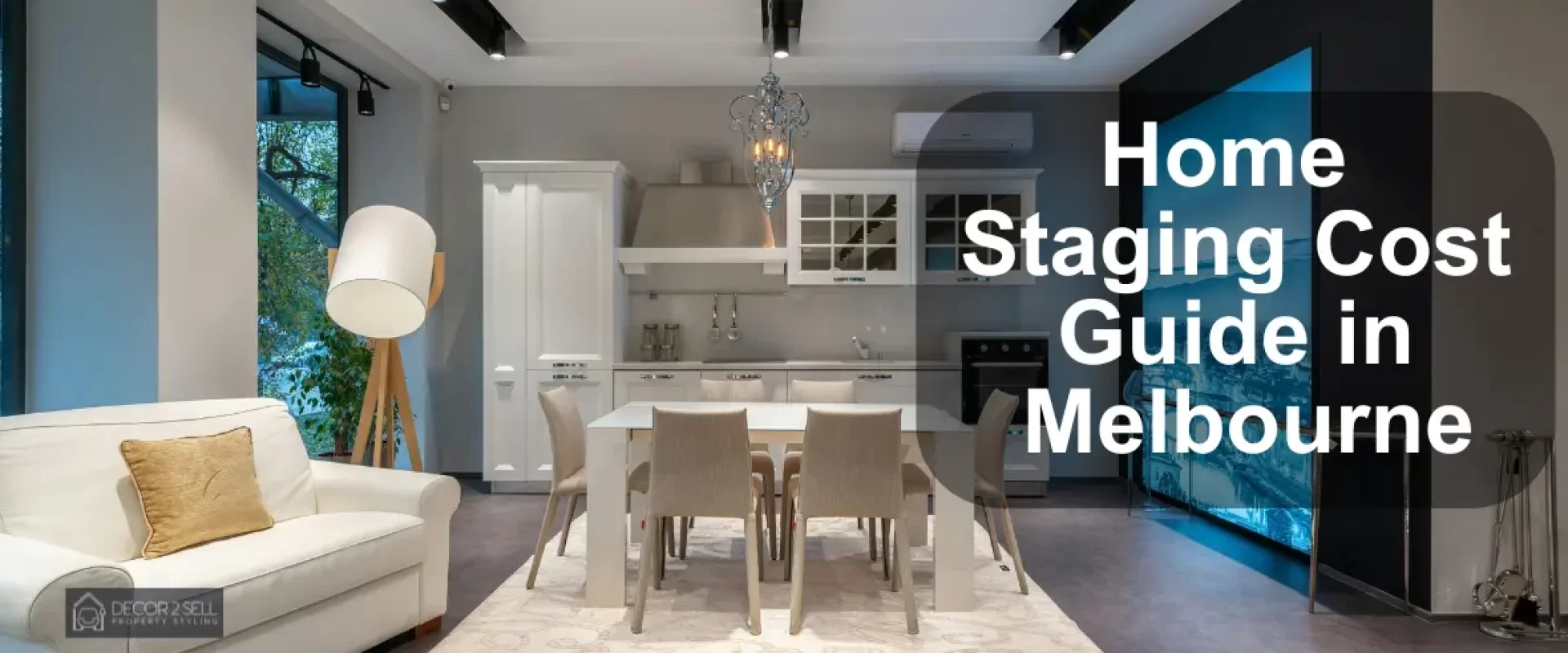 Modern home staging setup Melbourne